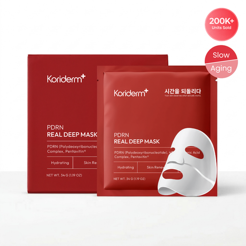 Koriderm+™  Mascarilla Intensiva con PDRN (4 Mascarillas)